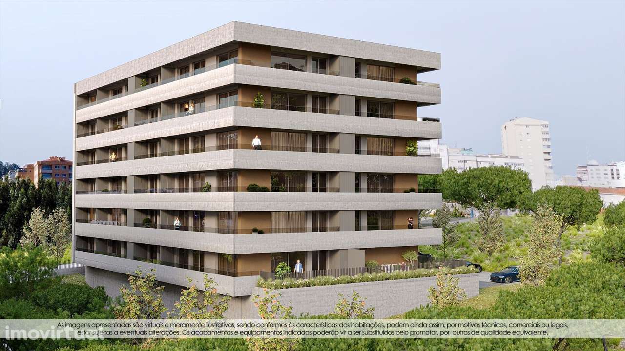 Apartamento T1 Novo Republica Platinum II- Vila Nova de Gaia - Grande imagem: 5/24