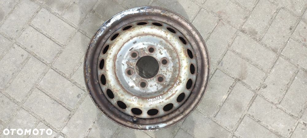 FELGA STALOWA 6x130 6.5Jx16 CALI ET62 SPRINTER MERCEDES 906 907 0014014802 1 SZTUKA Z 5 JEDNA - 16