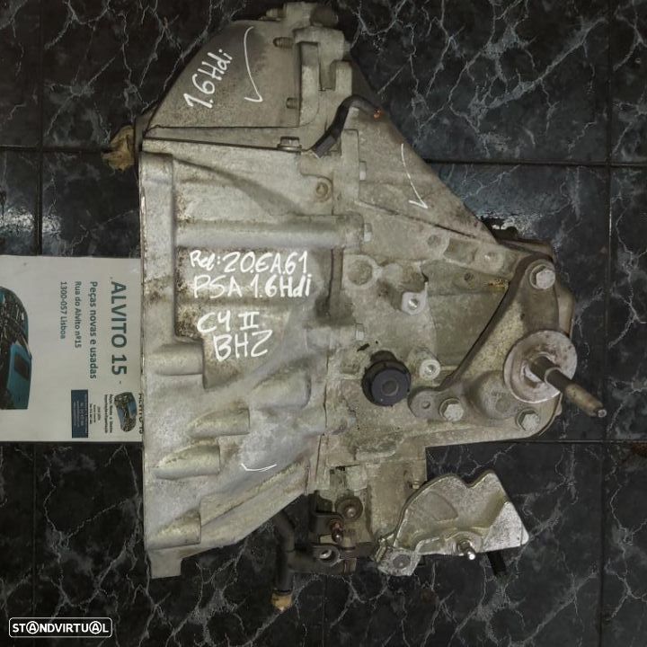 Caixa de velocidades Citroen C4 II 1.6Hdi BHZ   Ref: 20-EA-61   20EA61 - 2