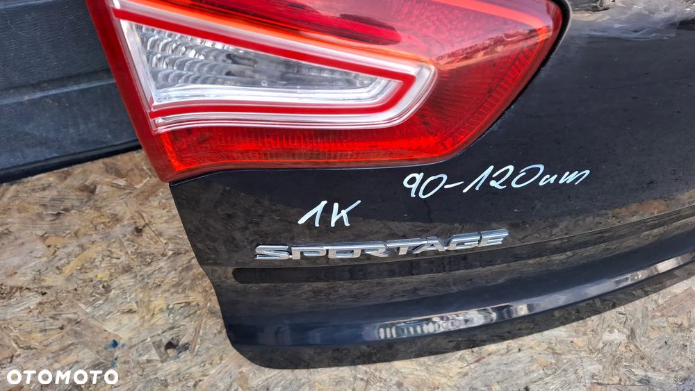 Klapa bagażnika Ty KOMPLETNA KIA Sportage III 10/15 KOD 1K - 9