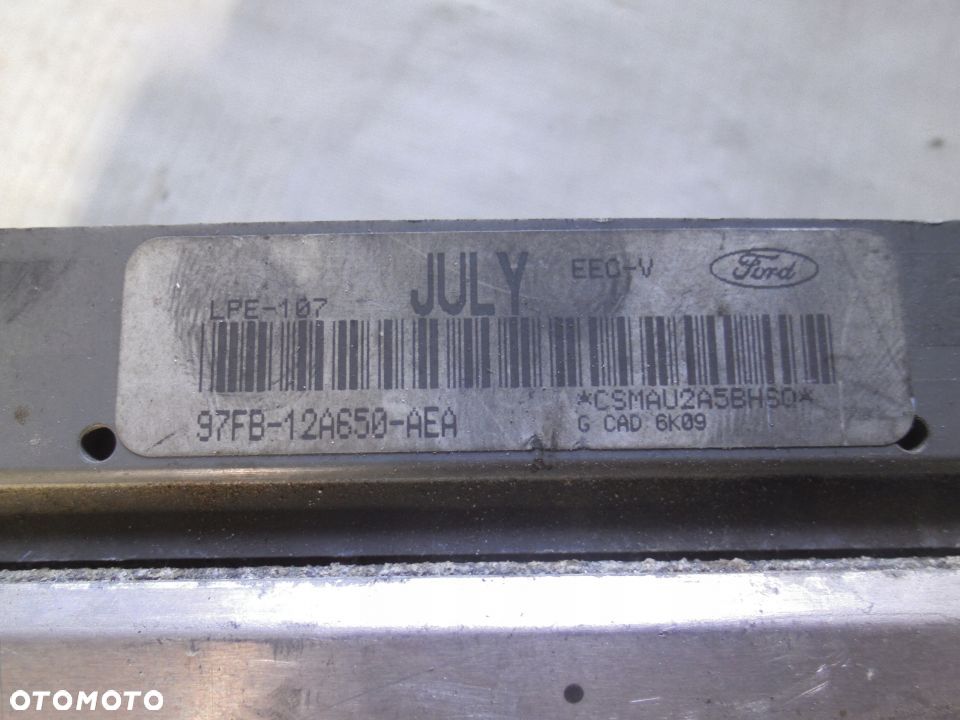 STEROWNIK SILNIKA FIESTA MK4 1.3 97FB12A650AEA - 2