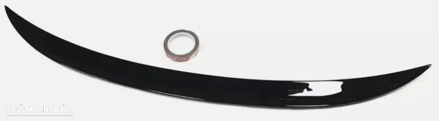 Spoiler aileron lip mala M Performance Style preto vários modelos BMW - 3
