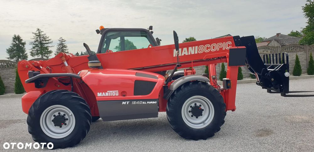 Manitou MT1340sl /KOSZ hydr.rozkładany/pilot/widły/tylko 3196mtg!! - 6