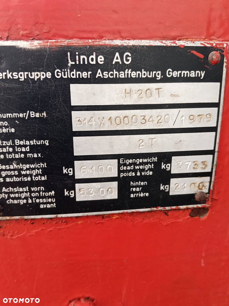 Linde H20T - 12