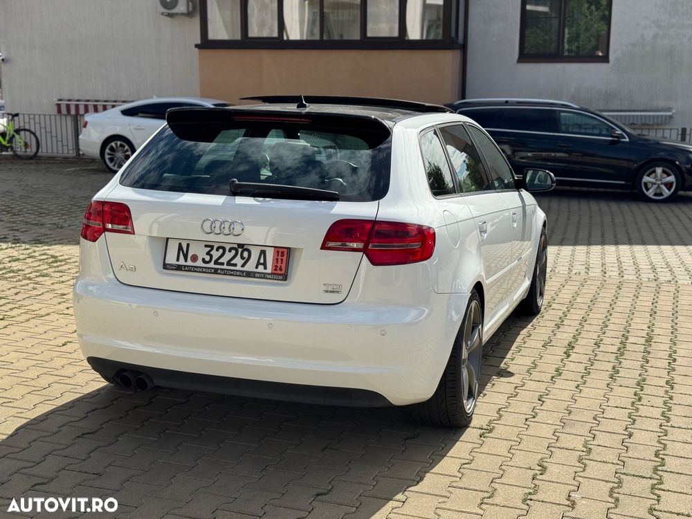 Audi A3 2.0 TDI Sportback DPF quattro S line Sportpaket (plus) - 9