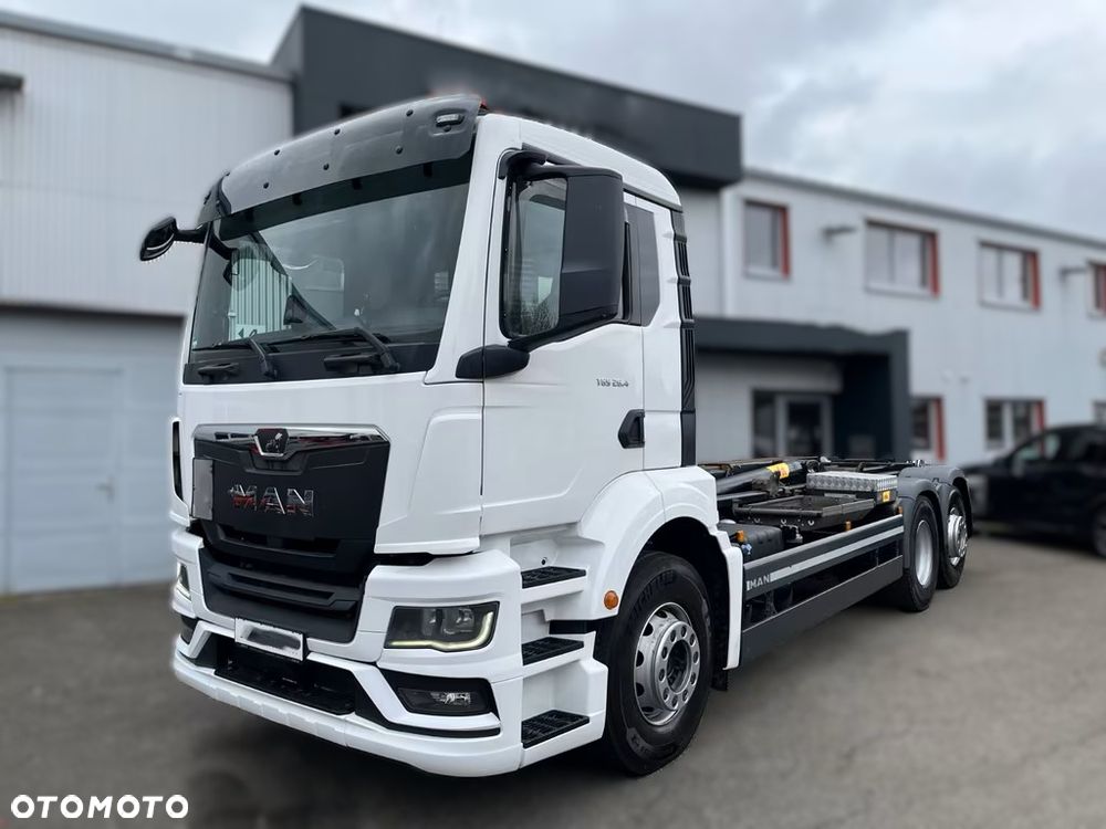 MAN TGS 26.470 6x2-4BL HYVA HAKOWIEC 20-60-S | LIFT OŚ SKRĘTNA | EURO 6 | 189 303km - 2