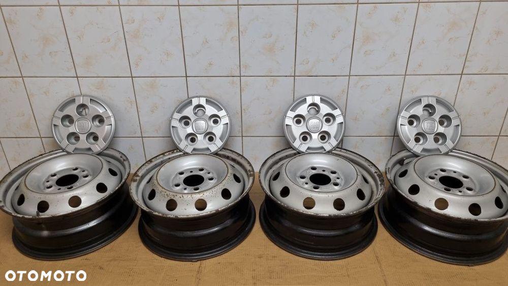 Felgi stalowe 15" Fiat Ducato 5x118 ET68 6Jx15H2