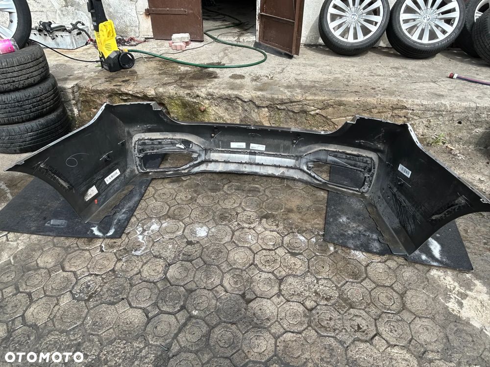 ZDERZAK TYLNY BMW 7 G11 G12 M-PAKIET C28 DONINGTON GREY 6X PDC - 8