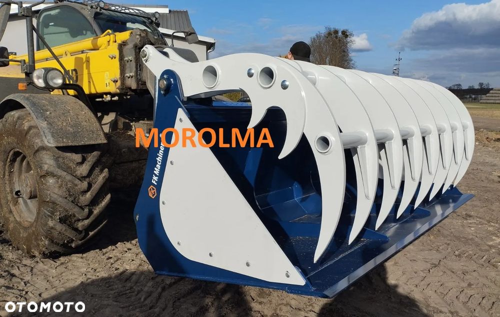 Łyżka z dociskiem łyżkokrokodyl GOLIAT FK MACHINERY 1116kg 1,92m max szczęk łyżkokrokodyl szuflokrokodyl - 10