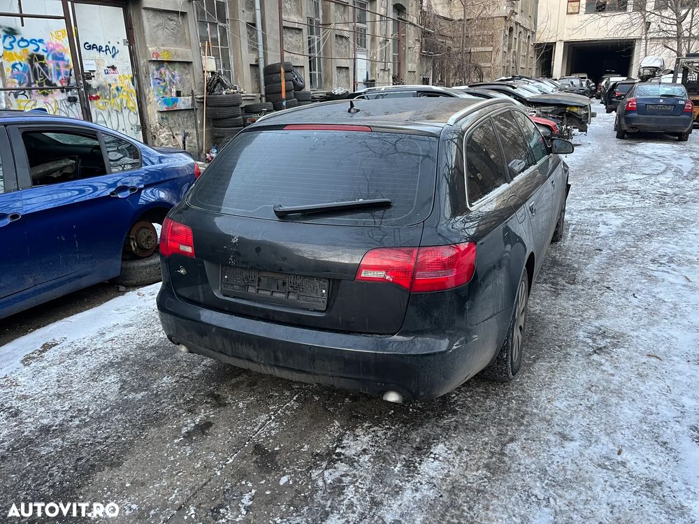 Dezmembrez Audi A6 C6 4F break 2007 negru 2.0 BRE manual BLB LZ9Y - 4