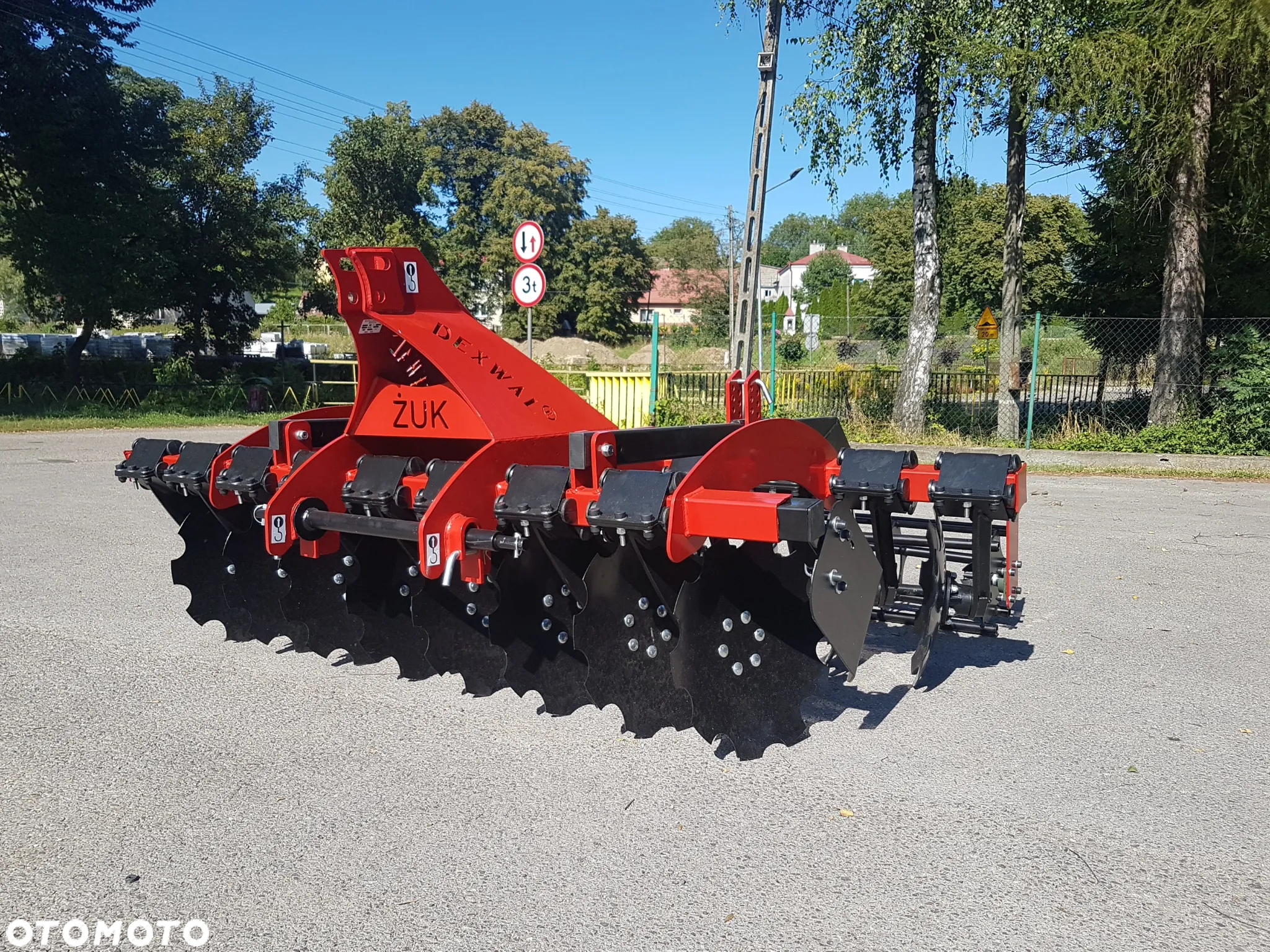 Brona talerzowa talerzówka 2,0 m Żuk Dexwal Raty Transport - 4