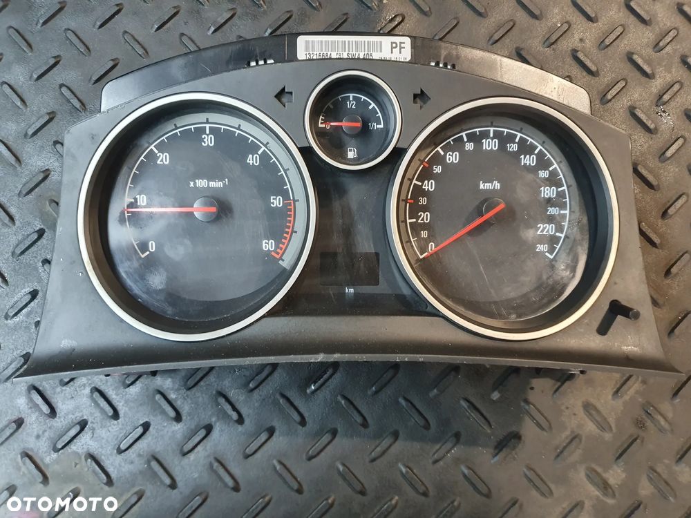 Licznik Opel Astra H 1.9 CDTI 13216684 ZAFIRA B EUROPA DEMONTAŻ - 5