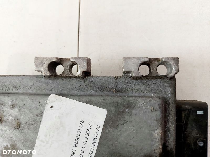 nissan juke f15 1.5 dci komputer sterownik silnika ecu 237101082r - 7