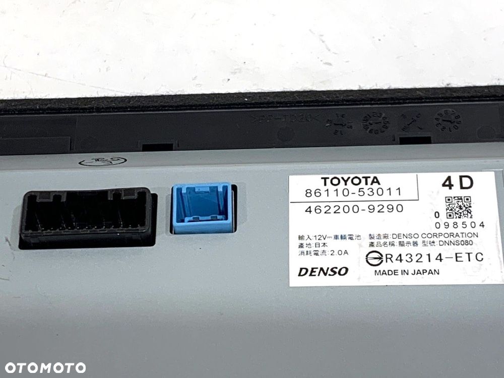 WYŚWIETLACZ  LEXUS IS III (_E3_) 2013 - 2022 200t (ASE30) 180 kW [245 KM] benzyna 2015 - 2022 - 4