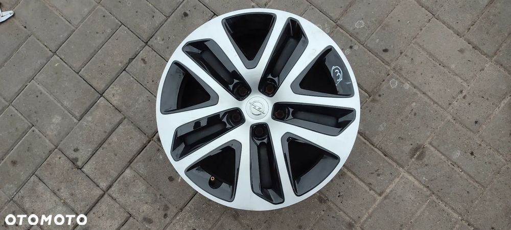 FELGI STRUKTURALNE 5x115 7Jx17 CALI ET44 2170114 + KOŁPAKI  INSIGNIA B ASTRA J K ZAFIRA C STAB BDB KOMPLET - 4