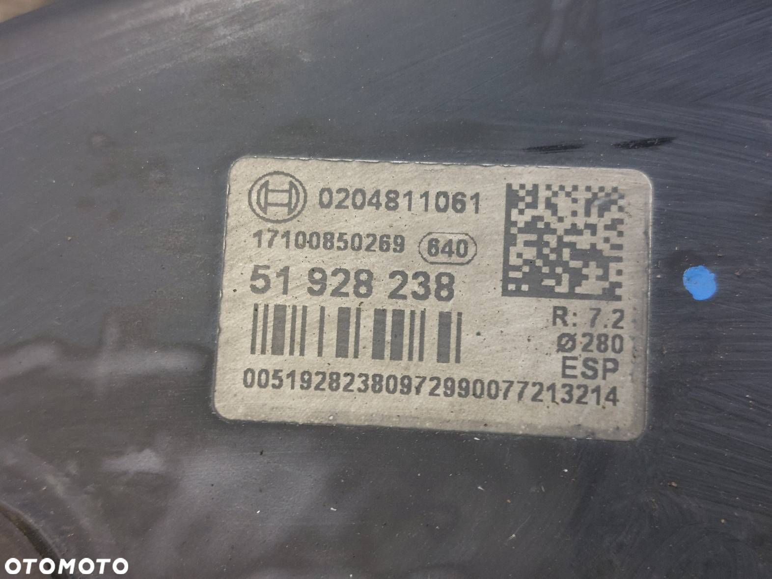 SERWO + POMPA HAMULCOWA FIAT DUCATO III LIFT 2.3 D 51928238 - 4