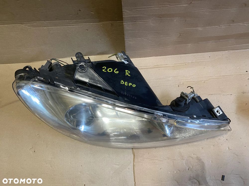 Lampa Peugeot 206 lift prawa lewa - 6