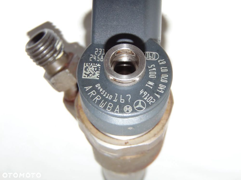 Wtrysk wtryskiwacz paliwa 0445110167 A6400700787 Mercedes W169 W245 A B Klasa diesel 2.0 CDI - 2