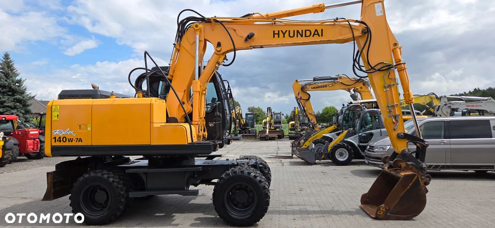 Hyundai <<Koparka Hyundai Robex 140W-7A, 2009r, 9600 Mtg. serwisowany z Niemiec!>> - 5