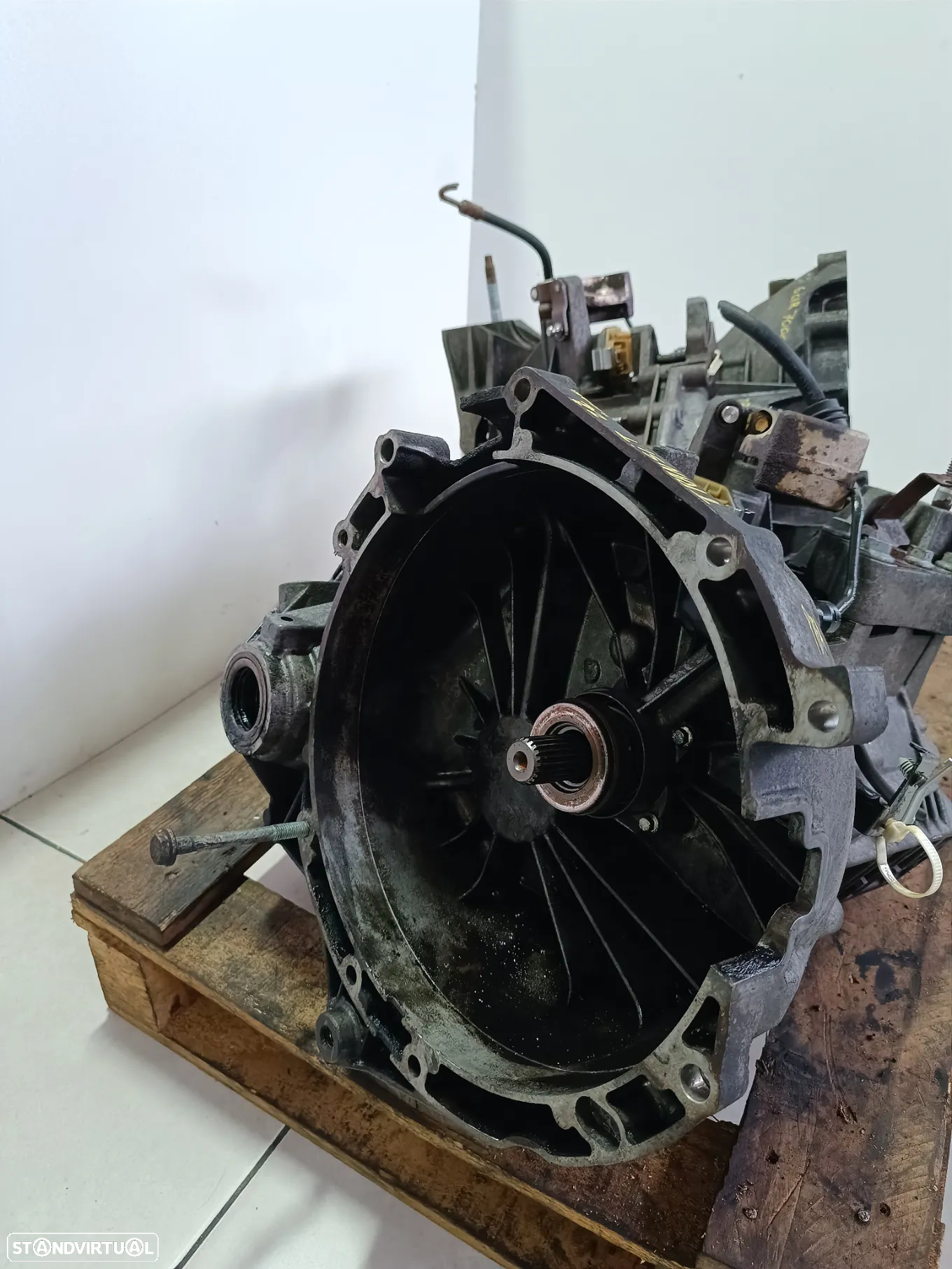 caixa 5 velocidades Ford Transit 2.2TDCI 85cv 6C1R 7002 AB motor P8FA - 5