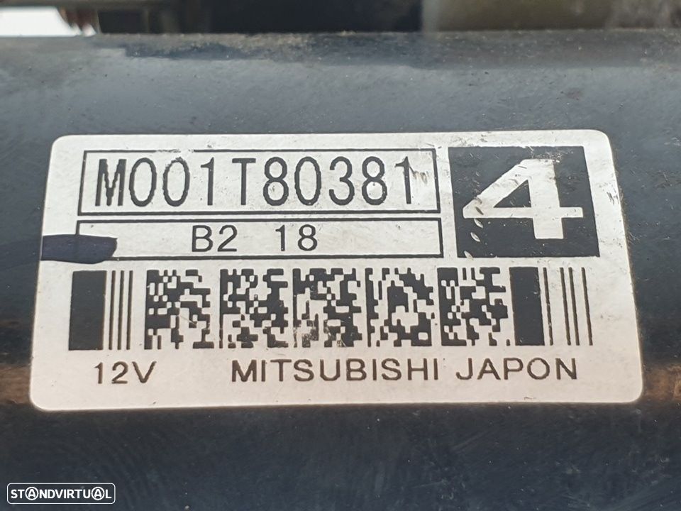 MOTOR ARRANQUE PEUGEOT 307 SW 2002 -M001T80381 - 3