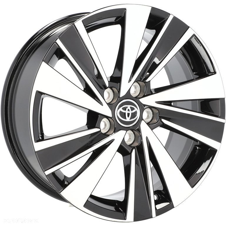 4x Felgi OE TOYOTA 17 m.in. do Auris Avensis Camry Corolla RAV4 Yaris Cross Verso - 9157-5 - 6