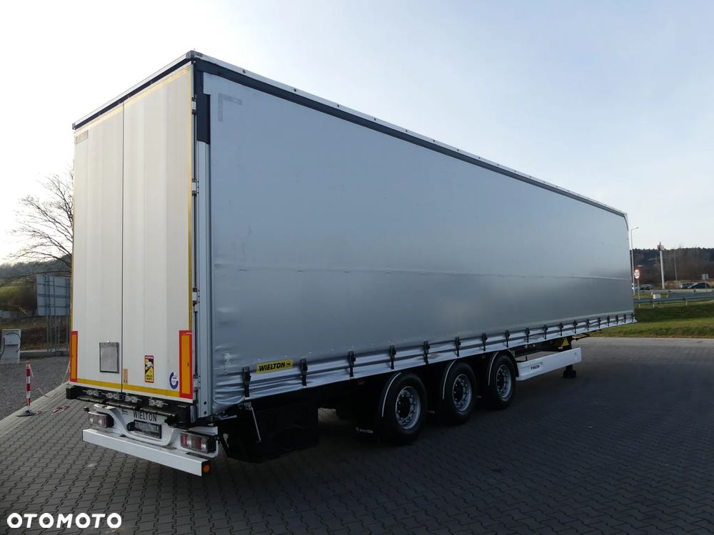 Wielton MEGA / FIRANKA / OŚ PODNOSZONA / ZADBANA / DACH PODNOSZONY / - 8