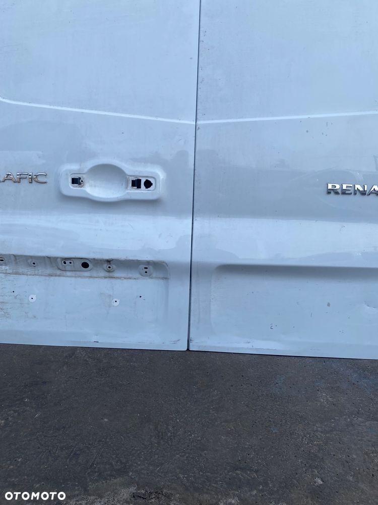 RENAULT Trafic 3 III lift  4 IV OPEL Vivaro B Fiat talento  DRZWI LEWE PRAWE tylne tylnie LEWY PRAWy TYŁ skrzydłowe skrzydło skrzydełka PEŁNE BLASZAK FURGON komplet drzwi tylnych - 8