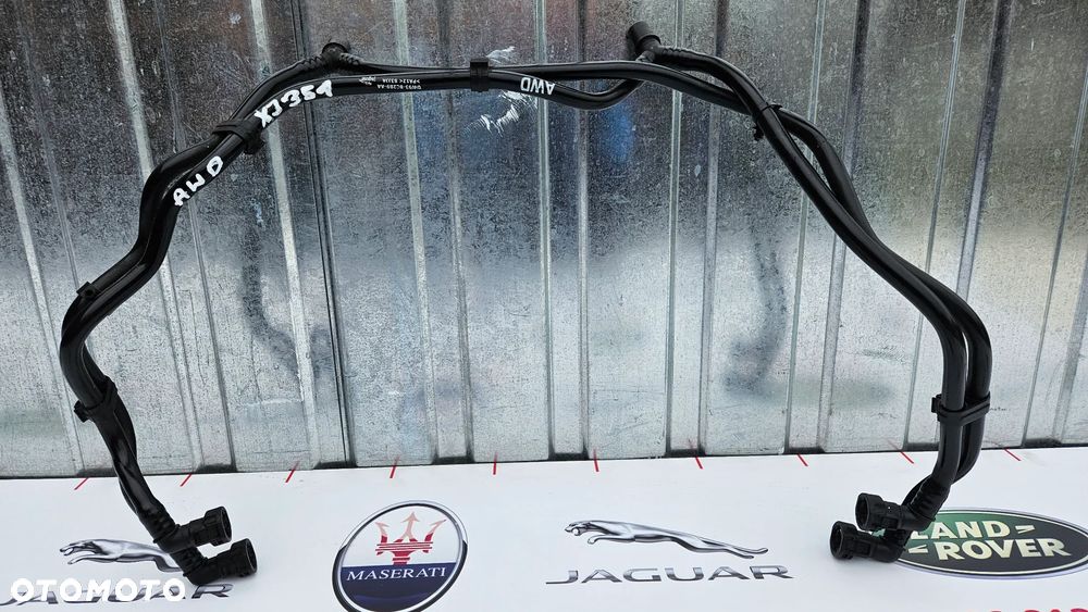 Jaguar XJ 351 3.0 SC 340 KM 306PS AWD 4x4 Przewód płynu chłodzącego Rura chłodnicy wody DW93-8C289-AA - 2