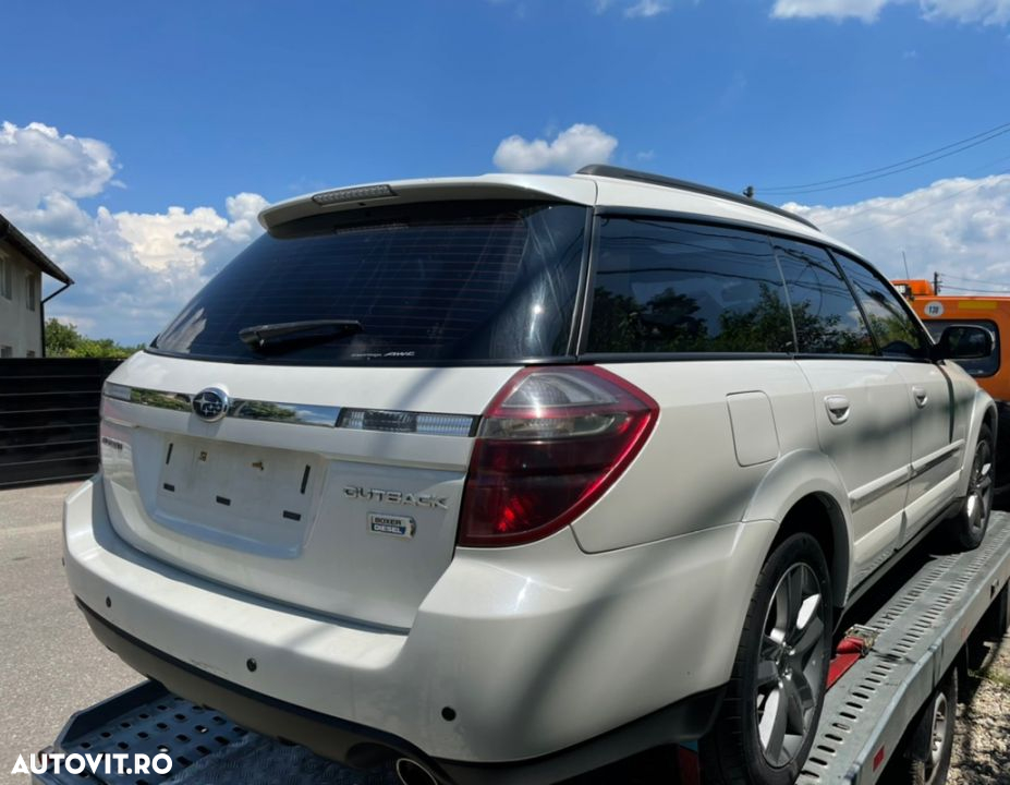 piese Subaru Legacy Outback 20D euro 4 motor defect! cutie manuala an 2009 bara far capota aripa fata usa geam trapa kit airbag Haion spate luneta Plansa bord radio cd radiator trapa panoramica sticla - 36