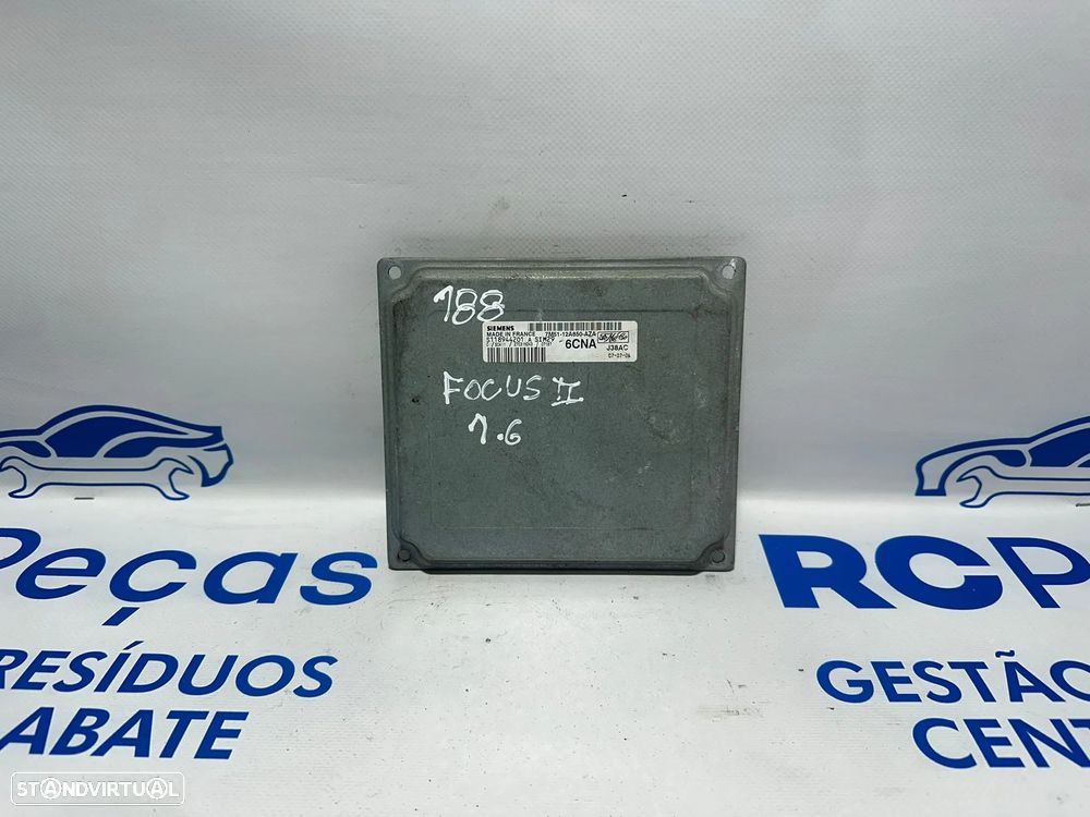 .Centralina Motor Original Siemens Ford FYJA JYJB 1.6i 16v 7M5112A650AZA S118944201A 2002- 2008 - 4