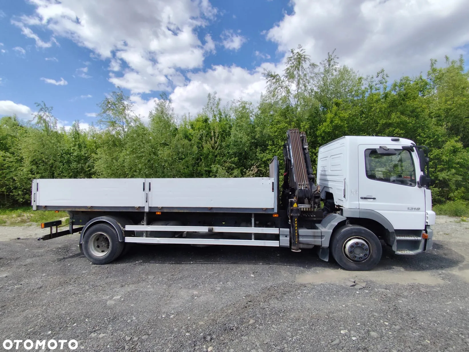 Mercedes-Benz ATEGO 1318 Skrzynia + HDS HIAB 081 A - 6