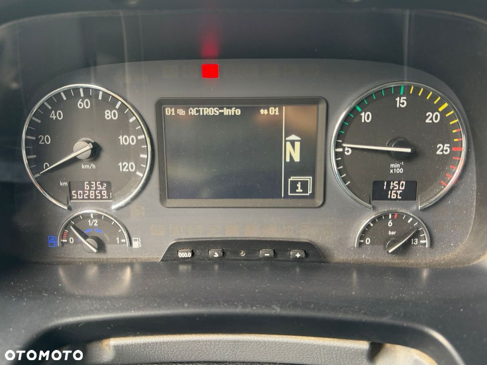 Mercedes-Benz 3544 ACTROS MP3 wywrotka 3-str. MEILLER, plandeka, BORDMATIC - 32