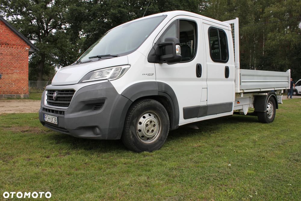Fiat DUCATO  WERSJA PO LIFTOWA 3.OD 180 KM DOKA WEBASTO DOBEL KABINA WYWROTKA X3 STRONY - 4