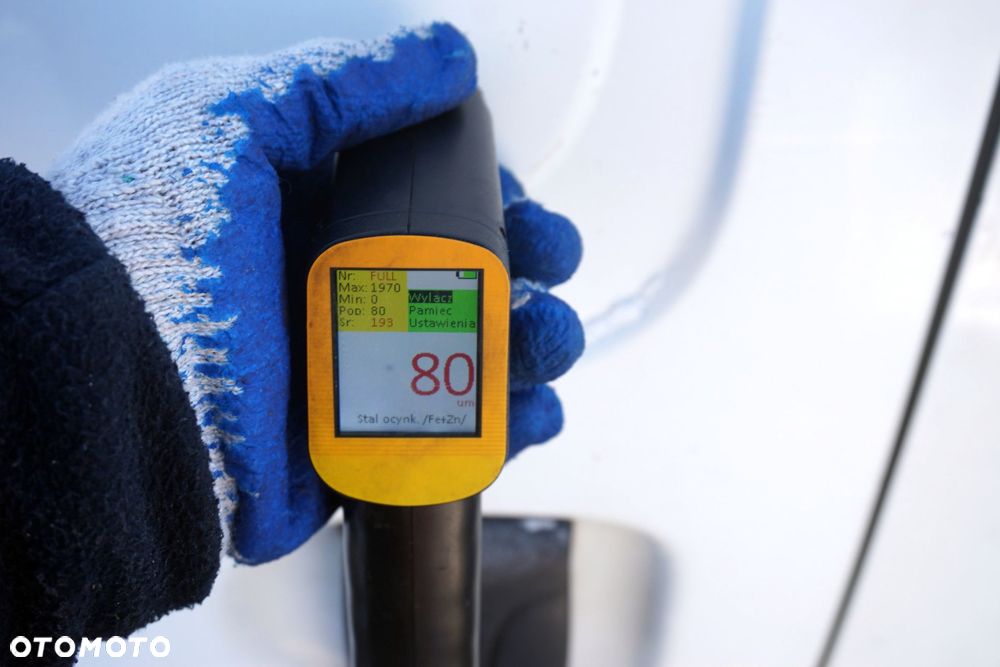 DRZWI TYLNE PRAWE KANGOO I PH2 LIFT O389  BIAŁY RENAULT 2003-2008 - 6