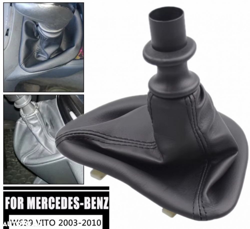 Set Nuca Schimbator+Manson Piele Cutie Viteze Mercedes Vito Viano W639 2003-2010 - 2