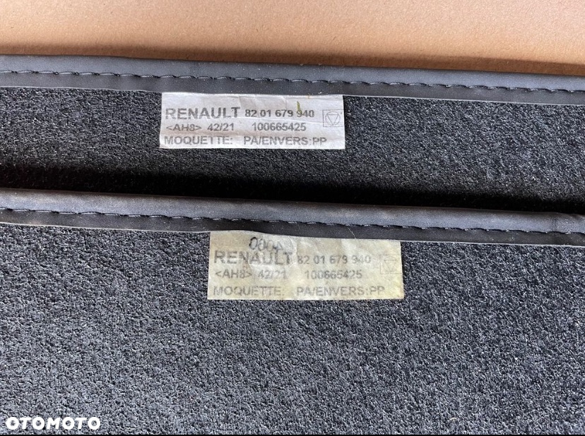 8201679940 dywanik dywaniki tył renault koleos 2 II lift nissan - 3