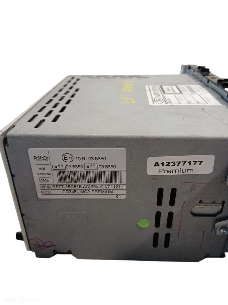 RADIO CD FORD S-MAX MK1 LIFT BS7T-18C815-AC - 3