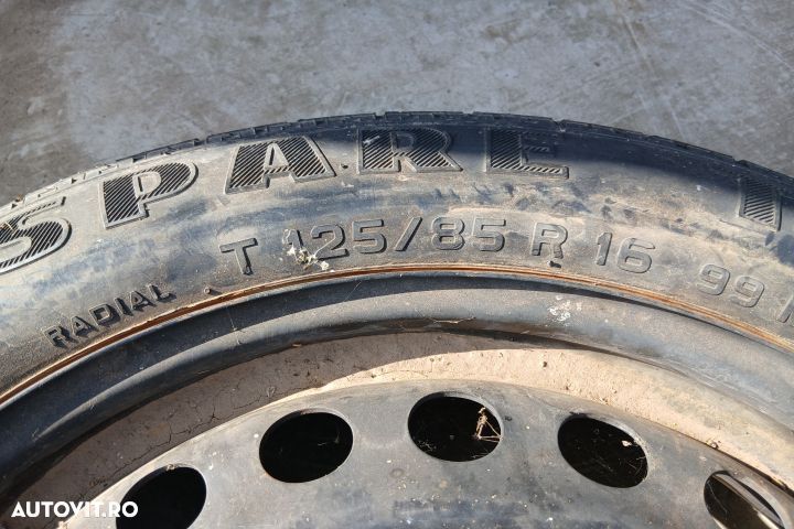 Roata de rezerva slim R16 30683913 21608236191 4.00BV16 ET25 125/85 R - 2