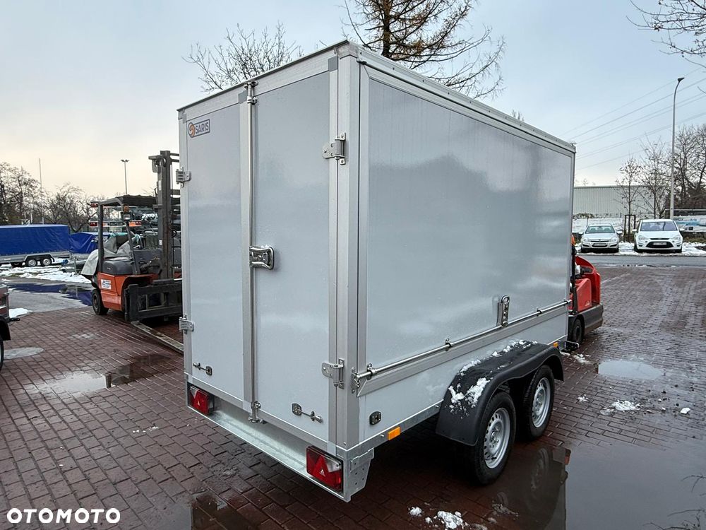 Saris Przyczepa kontener Saris VAN BODY 306x154x180 2000kg 2 osie furgon handlowa - 3