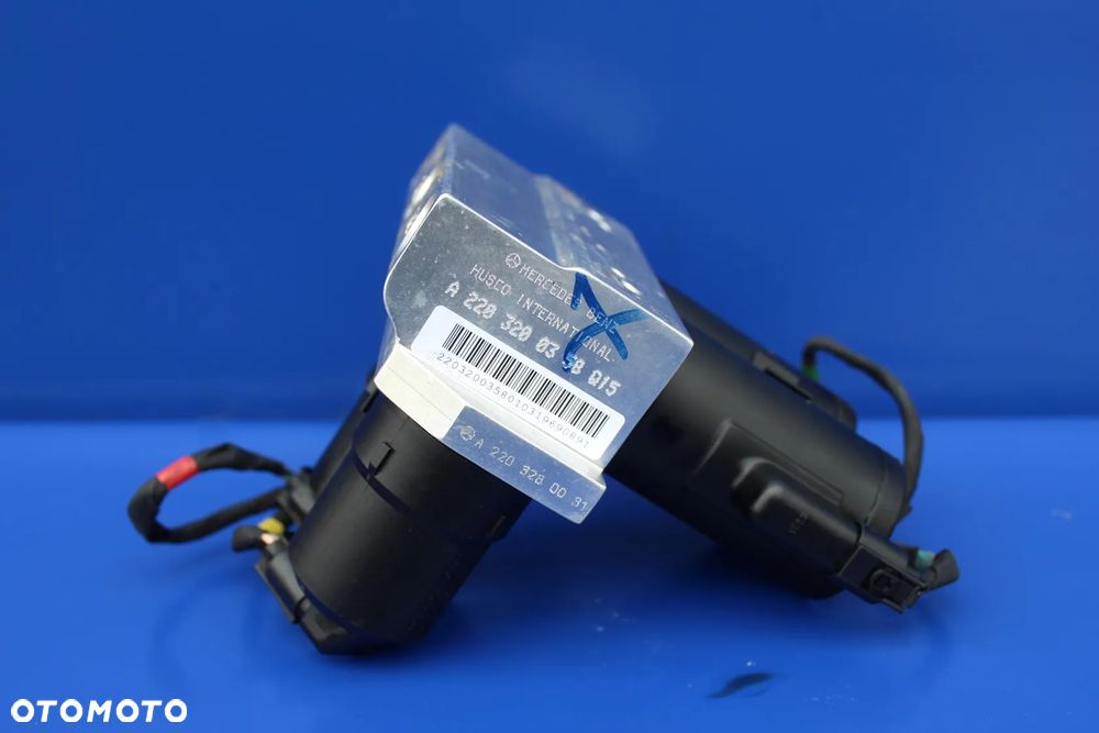 Blok zaworów ABC jak nowy świezo wymieniony oryginał przód tył OE Mercedes SL R230 W230 SL500 CL500 W215 W220 A2203200358 A2203280031 - 7