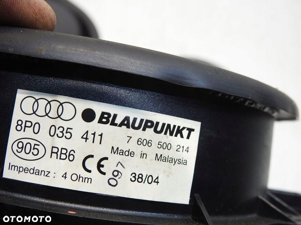 GŁOŚNIK GŁOŚNIKI AUDI A3 8P 8P0035411 7606500214 - 7