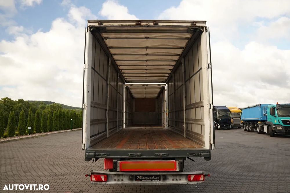 Mercedes-Benz ACTROS 2551 / TANDEM COMBINAT 120 M3 / TRAVERSĂ / RIDICATIVĂ / PUNTE RIDICATIVĂ / PODEA REZISTENTĂ - 20
