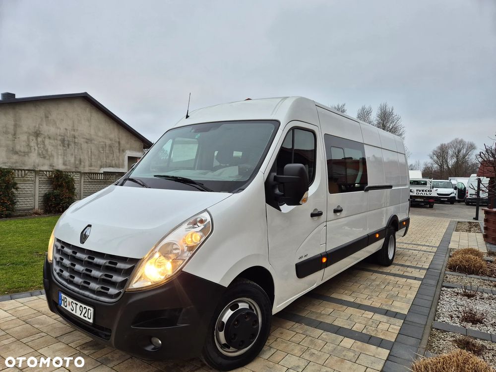 Renault MASTER MOVANO L4H2 2.3 150KM BRYGADÓWKA 6 OSÓB KLIMA SPROWADZONY - 1