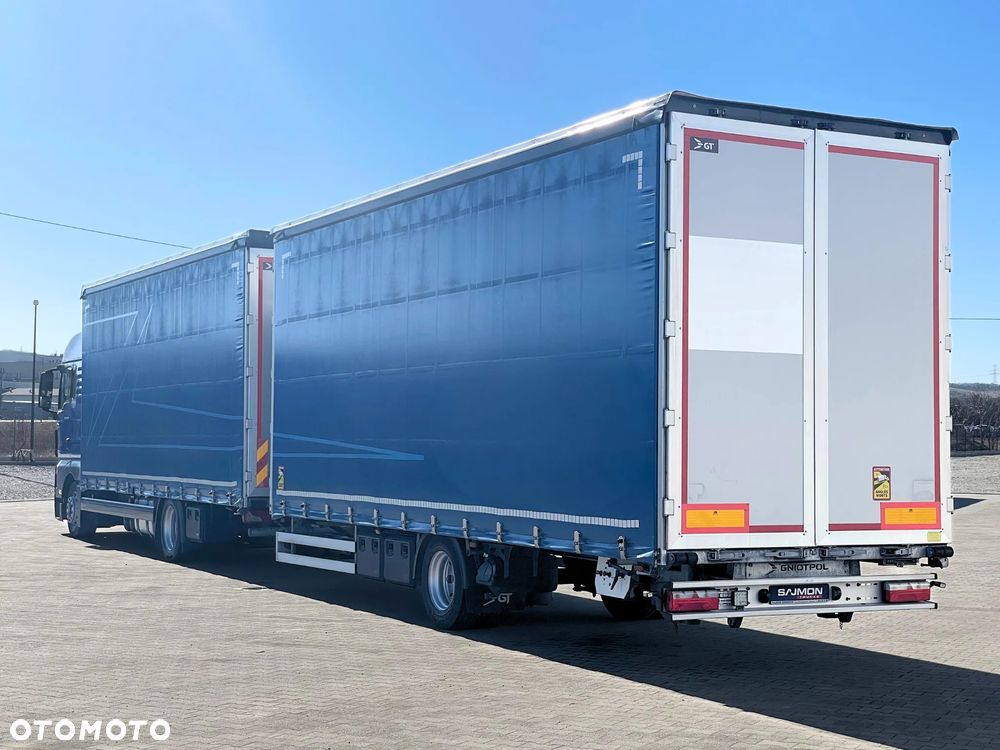 MAN TGX 18.430 / PRZEJAZDOWY / ZESTAW TANDEM 120M3 / 7,75 M + 7,75 M - 4