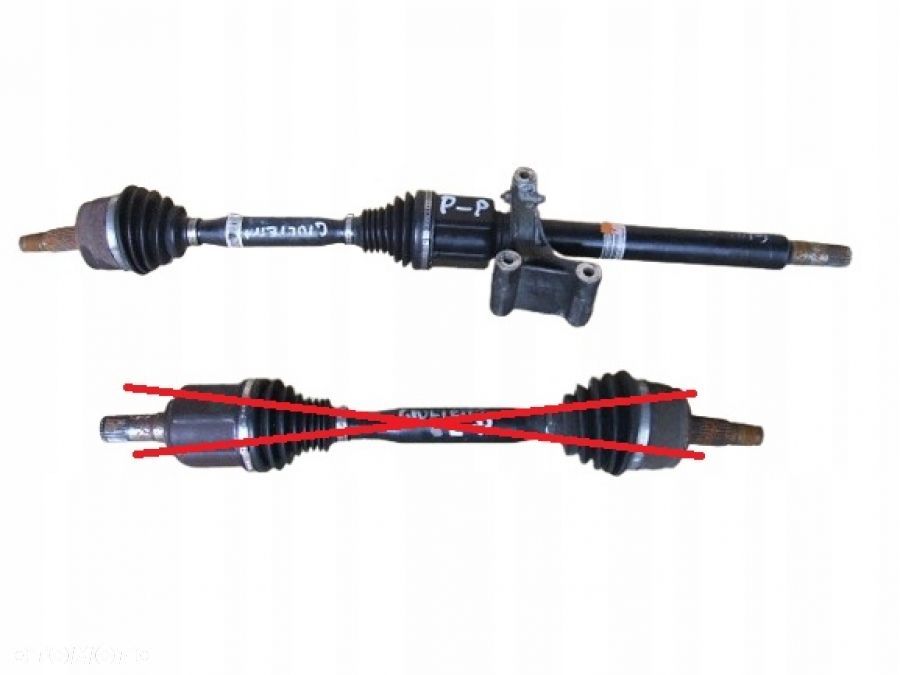 ALFA ROMEO GIULIETTA 2.0jtdm PÓŁOŚ prawa przód przednia - 1