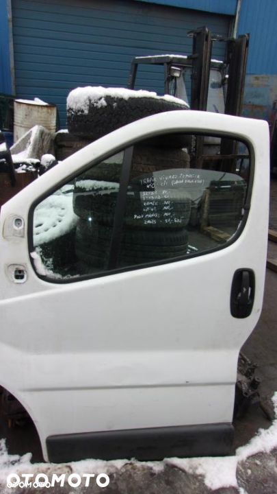 PODNOŚNIK MANUALNY RENAULT TRAFIC LEWY - 1