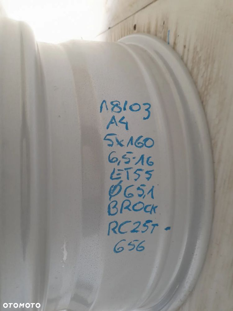 Felga aluminiowa Brock RC25-656 6.5" x 16" 5x160 ET55 - 3