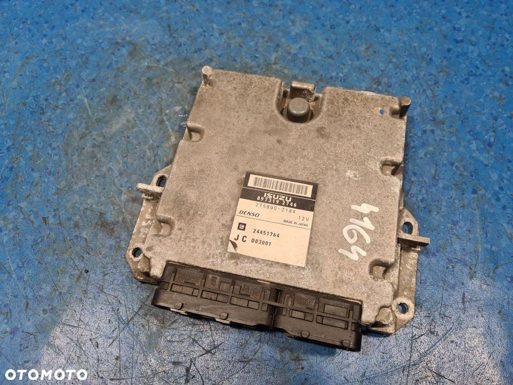 OPEL VECTRA C 3.0 GTS STEROWNIK SILNIKA 8973192746 --- - 1