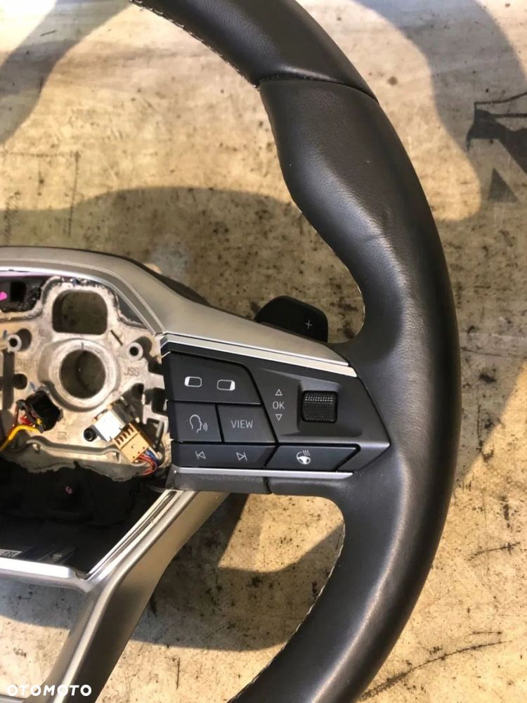 KIEROWNICA SKÓRZANA SEAT LEON IV GRZANA ŁOPATKI - 2